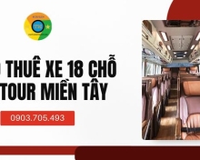 Cho thuê xe 18 chỗ đi tour Miền Tây