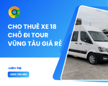 Cho thuê xe 18 chỗ đi tour Vũng Tàu giá rẻ