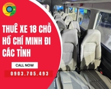 Cho Thuê Xe 18 Chỗ Hồ Chí Minh Đi Các Tỉnh
