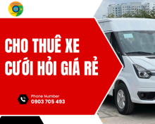 Cho thuê xe cưới hỏi giá rẻ