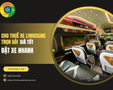Cho thuê xe limousine trọn gói, giá tốt, đặt xe nhanh