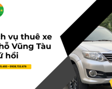 Dịch vụ thuê xe 7 chỗ Vũng Tàu khứ hồi