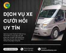 Dịch vụ xe cưới hỏi uy tín