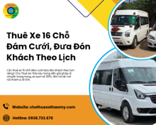 Thuê Xe 16 Chỗ Đám Cưới, Đưa Đón Khách Theo Lịch