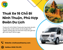 Thuê Xe 16 Chỗ Đi Ninh Thuận, Phù Hợp Đoàn Du Lịch