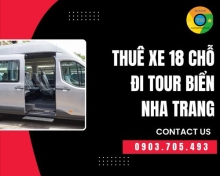 Thuê xe 18 chỗ đi tour biển Nha Trang