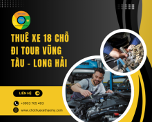 Thuê xe 18 chỗ đi tour Vũng Tàu – Long Hải