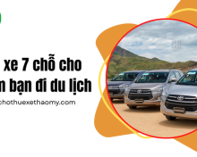 Thuê xe 7 chỗ cho nhóm bạn đi du lịch