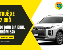 Thuê xe 7 chỗ đi tour gia đình, công ty, bạn bè