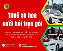 Thuê xe hoa cưới hỏi trọn gói