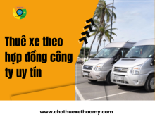 Thuê xe theo hợp đồng công ty uy tín
