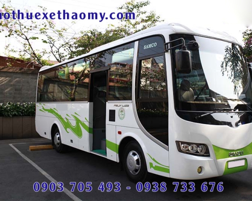 Cho thuê xe 29 chỗ đời mới, uy tín nhất tại TPHCM