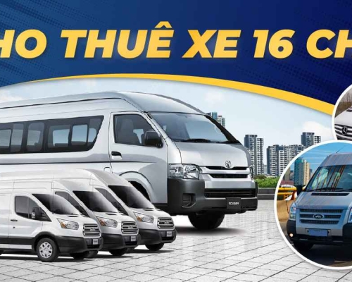 Đơn vị cho thuê xe 16 chỗ TPHCM uy tín, chuyên nghiệp