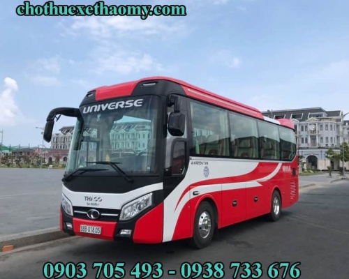 Cho thuê xe du lịch 29 chỗ trong ngày, dài ngày, giá rẻ tại HCM