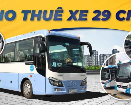 Thuê xe 29 chỗ đi Vũng Tàu và những kinh nghiệm cần biết