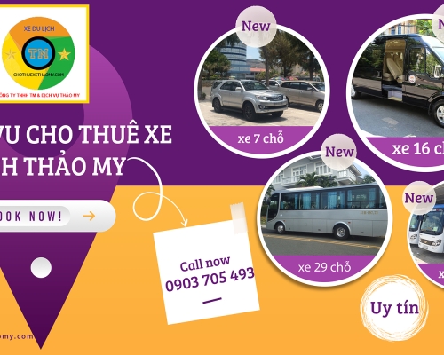 Dịch vụ thuê xe du lịch Thảo My an toàn cho mùa covid mà bạn nên chọn?