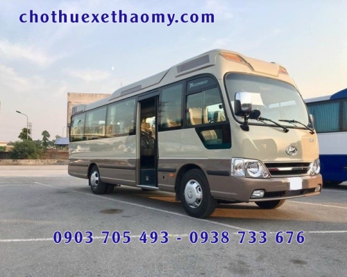 Thảo My cho thuê xe 16 chỗ đi du lịch giá tốt