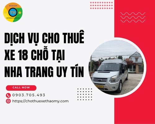 Cho thuê xe 18 chỗ đi tour gia đình từ TP.HCM