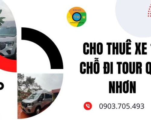 Cho thuê xe 18 chỗ đi tour Quy Nhơn