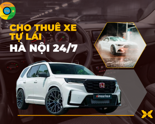 Cho thuê xe tự lái Hà Nội 24/7