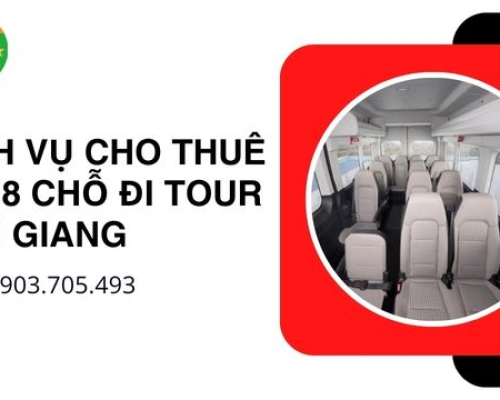 Dịch vụ cho thuê xe 18 chỗ đi tour Tiền Giang