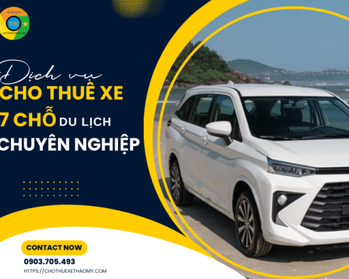 Dịch vụ cho thuê xe 7 chỗ du lịch chuyên nghiệp