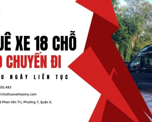 Thuê xe 18 chỗ cho chuyến đi nhiều ngày liên tục