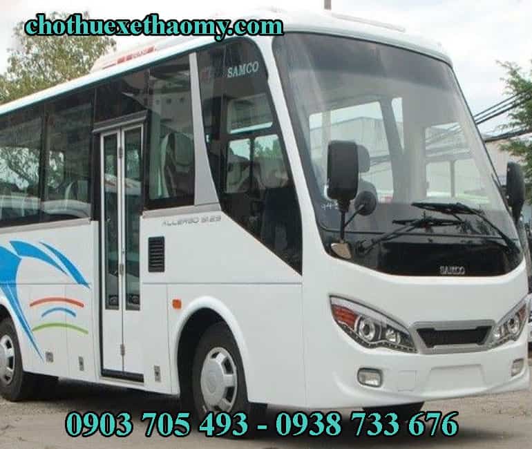 Dịch vụ thuê xe du lịch 29 chỗ trọn gói, giá rẻ tại HCM