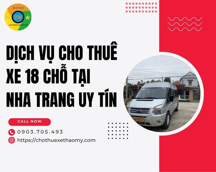 Cho thuê xe 18 chỗ đi tour gia đình từ TP.HCM chuyên nghiệp
