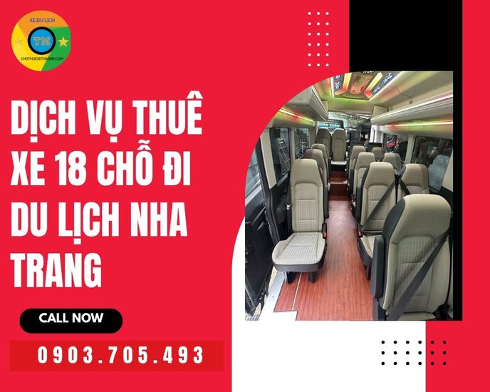 Cho Thuê Xe 18 Chỗ Tại TP.HCM Đi Tour Du Lịch – Xe Đời Mới, Sạch Đẹp Cho Mọi Hành Trình