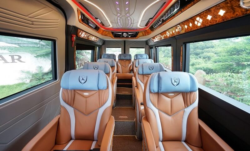 Khoang ghế rộng rãi