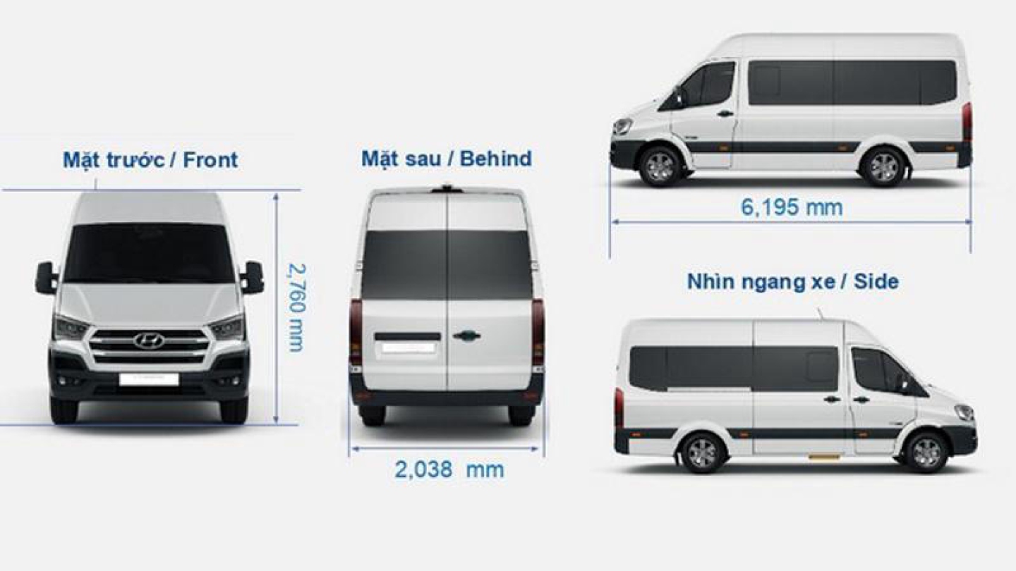 Các Dòng Xe Phục Vụ Cho Thuê Xe 16 Chỗ Đi Tỉnh Chất Lượng Cao