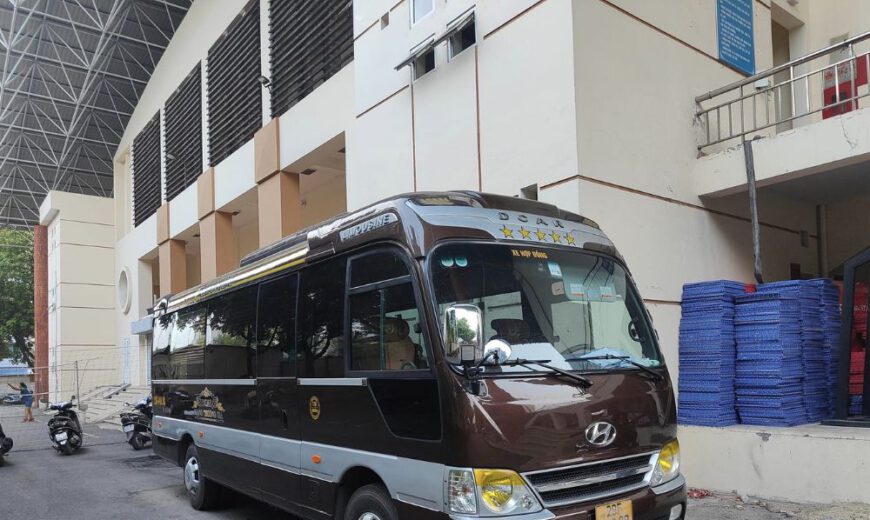 Thuê xe 18 chỗ đi tỉnh, đi xa, lịch trình linh hoạt