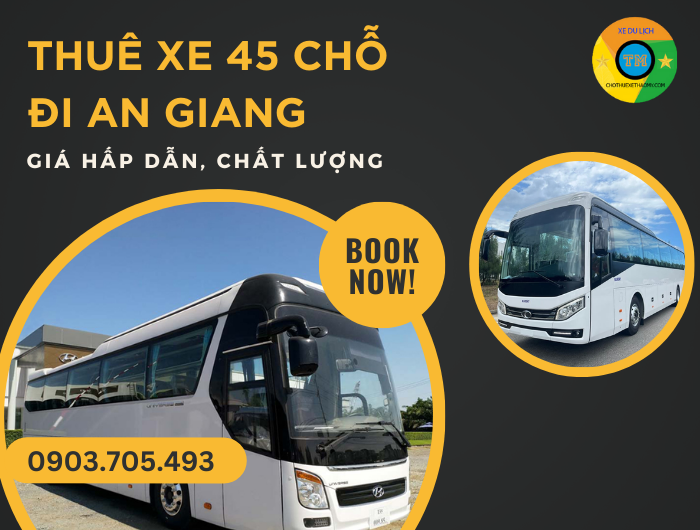 Thuê Xe 45 Chỗ Đi An Giang Giá Hấp Dẫn, Chất Lượng